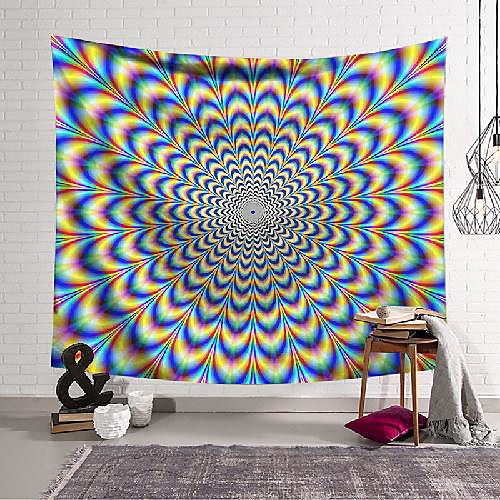 

wall tapestry art decor blanket curtain hanging home bedroom living room decoration visual impact polyester