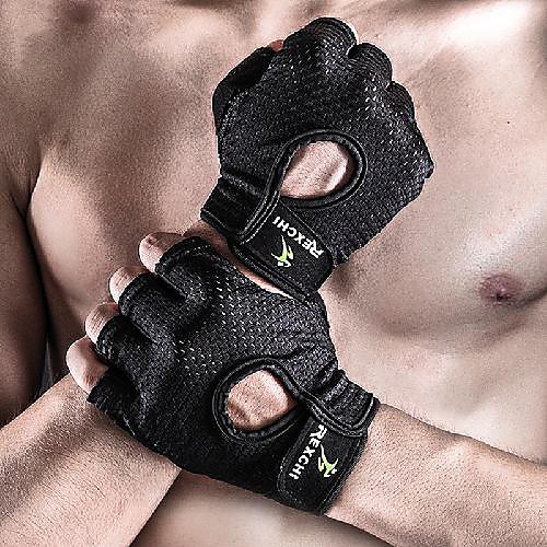 

Workout Gloves Sports Exercise & Fitness Portable Durable Full Palm Protection & Extra Grip Breathable For Men Women