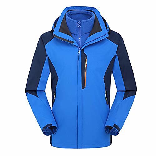 

Women's Men's Hiking 3-in-1 Jackets Ski Jacket Winter Outdoor Lightweight Windproof Breathable Quick Dry Winter Jacket Top Fishing Climbing Camping / Hiking / Caving Army Green-Male Black-male Rose