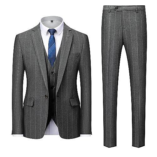 

Tuxedos Standard Fit Notch Single Breasted One-button Polyester