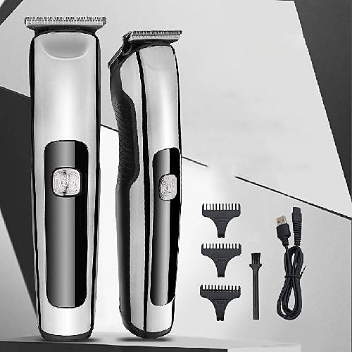 

Men'S Electric Hair Clipper Home Hair Salon Engraving Push White Small Hair Clipper Retro Oil Head Hair Clipper