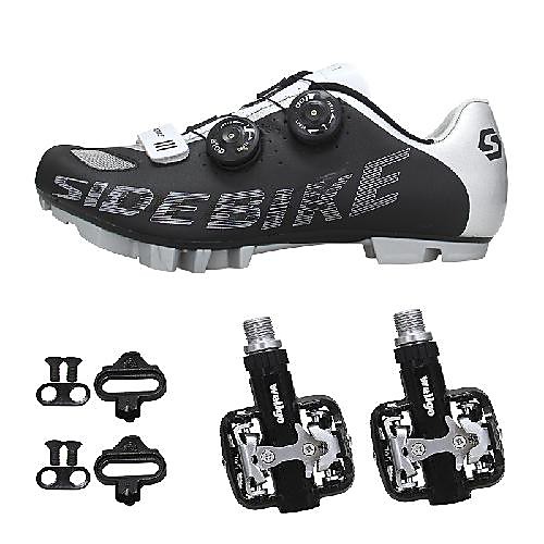 

SIDEBIKE Adults' Cycling Shoes With Pedals & Cleats Road Bike Shoes Cushioning Ultra Light (UL) Cycling Men's Cycling Shoes