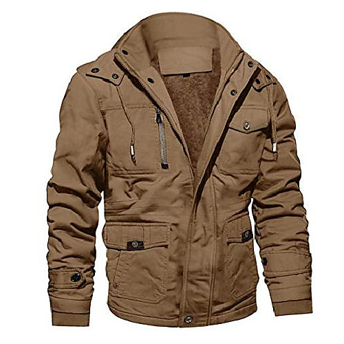 

Men's Hiking Jacket Hiking Windbreaker Outdoor Lightweight Windproof Breathable Quick Dry Jacket Top Fishing Climbing Camping / Hiking / Caving Black khaki Green