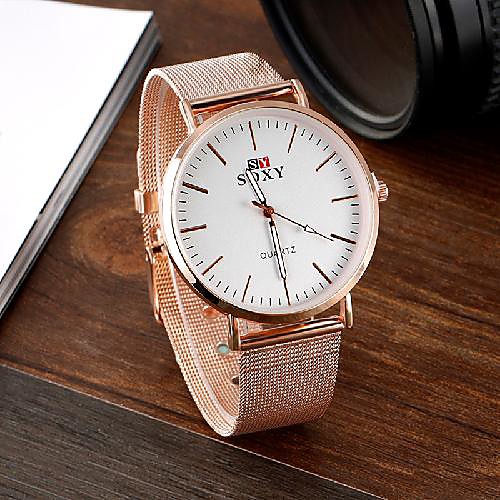 

Men's Dress Watch Analog Quartz Stylish Casual Large Dial / One Year / Titanium Alloy
