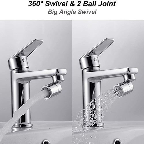 

faucet accessory faucet double ball universal splash head aerator spout kitchen basin filter water saver spout