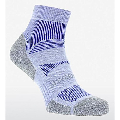 

mens pace performance low cut technical outdoor socks - pair (navy, medium (uk 6-8))