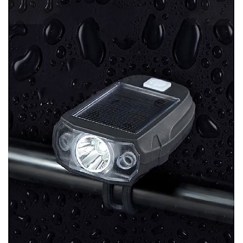 

LED Bike Light Bike Glow Lights Bicycle Cycling Waterproof Portable Lightweight Lithium Battery 600 lm Solar Power White Cycling / Bike / IPX 6