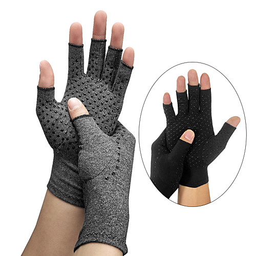

dispensing pressure gloves indoor fitness men and women sports half-finger non-slip joint swelling rehabilitation nursing gloves