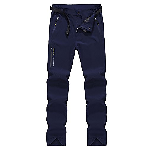 

men's water-repellent hiking pants quick-drying breathable pants outdoors lightweight travel pants