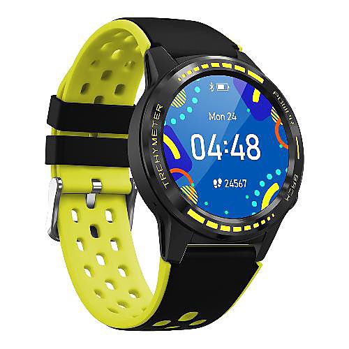 

696 M7S Men's Smartwatch WIFI Bluetooth GPS Blood Pressure Measurement Hands-Free Calls Compass Information Pedometer Call Reminder Find My Device Alarm Clock Barometer