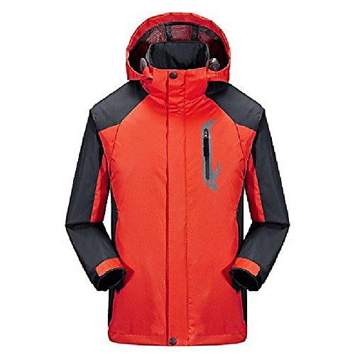 

Women's Men's Hoodie Jacket Hiking Softshell Jacket Hiking Windbreaker Outdoor Lightweight Windproof Breathable Quick Dry Jacket Top Fishing Climbing Camping / Hiking / Caving Female rose red Female