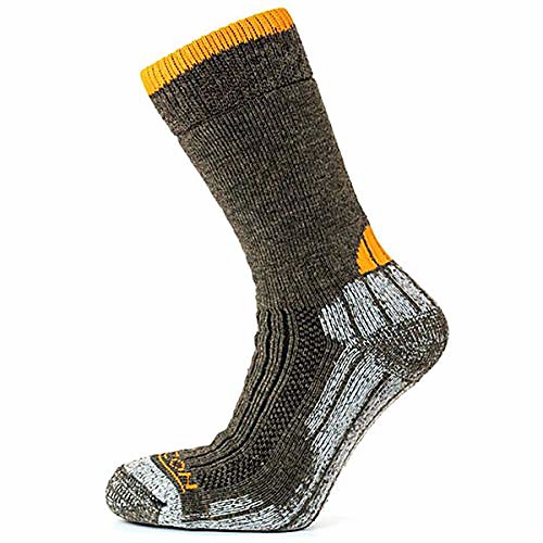 

horizon merino pulls sock olive / orange 6-8.5