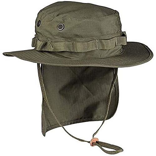 

british boonie hat ripstop neck flap tropical hat safari hat bush hat (coyote / xl)