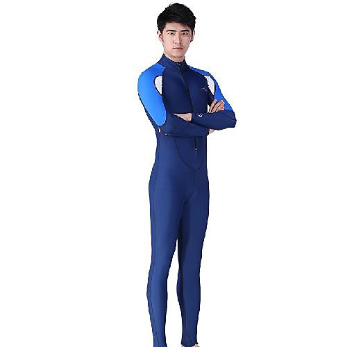 

Men's Rash Guard Dive Skin Suit Diving Suit SPF30 UV Sun Protection Quick Dry Full Body Beach Fashion Spring Summer Fall / Winter