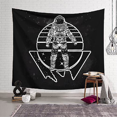 

tarot divination wall tapestry art decor blanket curtain hanging home bedroom living room decoration mysterious bohemian spacesuit polyester