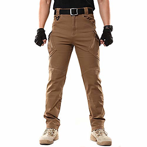 

men's outdoor pants tactical pants (brown m)