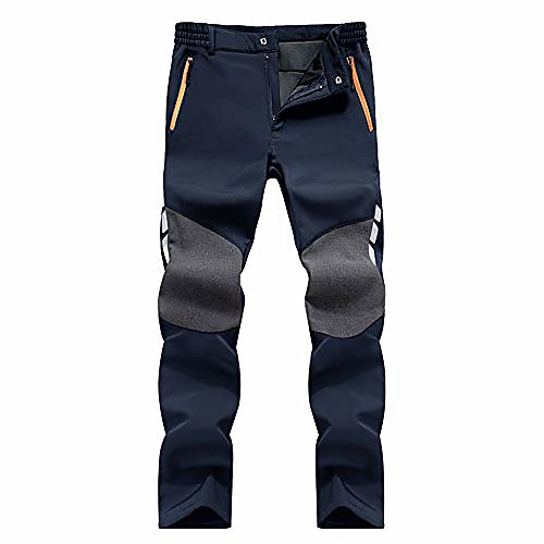 

Men's Hiking Pants Trousers Softshell Pants Winter Outdoor Breathable Quick Dry Sweat-Wicking Pants / Trousers Bottoms Black Gray Camping / Hiking Hunting Fishing S M L XL XXL