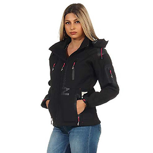 

Women's Men's Heated Jacket Hiking Fleece Jacket Winter Outdoor Lightweight Windproof Breathable Quick Dry Jacket Top Fleece Fishing Climbing Camping / Hiking / Caving Female rose red Female: pink