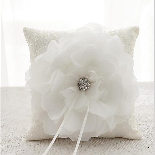 

Poly / Cotton Blend Crystal / Rhinestone Nonwovens Ring Pillow All Seasons