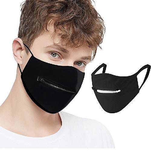 

Breathable Cotton Anti-Dust Black Light Sky Blue