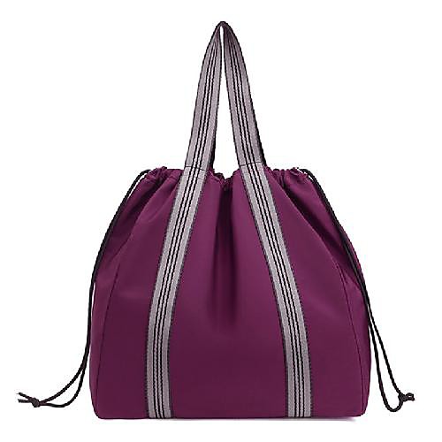 

Women's Bags Nylon Synthetic Tote Crossbody Bag Zipper Daily Outdoor Handbags Baguette Bag Black Blue Purple Red