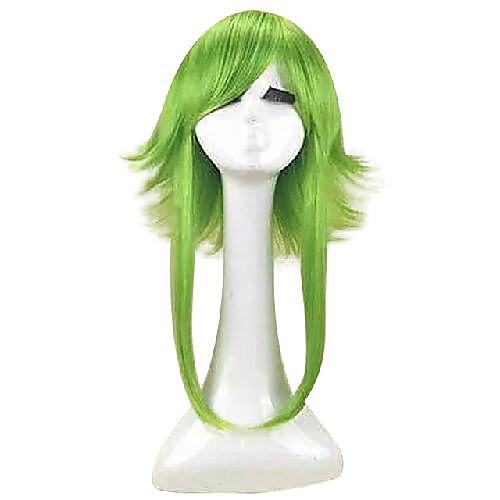 

Synthetic Wig Straight With Bangs Wig Medium Length A1 A2 A3 A4 A5 Synthetic Hair 18 inch Women's Fashionable Design Cosplay Ombre Hair Blue Green