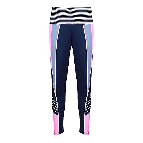 

Women's Yoga Pants Cropped Leggings Tummy Control Butt Lift Breathable Blue Yoga Fitness Gym Workout Winter Sports Activewear Stretchy