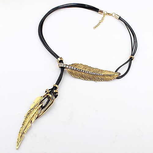 

Women's Choker Necklace Collar Necklace Tassel Precious Vintage Boho Zircon Fabric Alloy Gold Silver 55 cm Necklace Jewelry 1pc For Christmas Halloween Party Evening Street Gift / Y Necklace