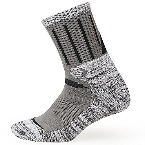 

hiking socks unisex antiskid moisture wicking cotton cushion crew socks