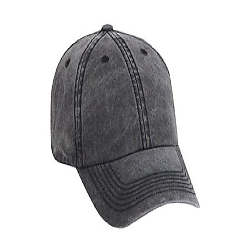 

superior washed pigment dyed cn twill low profile pro style caps - black - by thetargetbuys