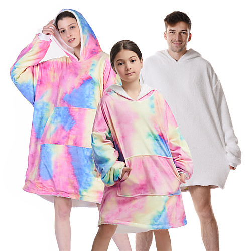 

Inspired by Cosplay Cosplay Masquerade Hoodie Polyester / Cotton Blend Graphic Prints Tie Dye blanket Hoodie For Women's / Men's