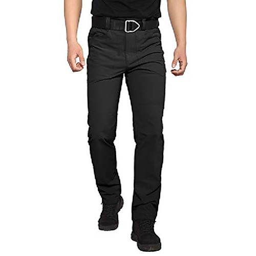 

men's hiking pants outdoor lightweight quick dry pant for travel camping fishing black