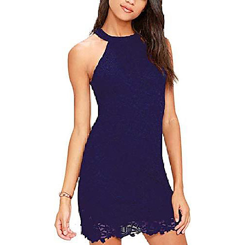 

ladies summer dress vintage sleeveless lace dress ball gown cocktail dress retro rockabilly festive party dress 11 color black-3xl