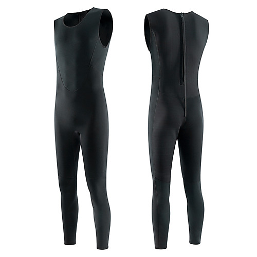 

Men's Sleeveless Wetsuit 3mm SCR Neoprene Diving Suit Quick Dry Sleeveless Back Zip Solid Colored Autumn / Fall Spring Summer