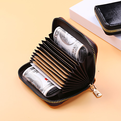 

Unisex Bags PU Leather Wallet Zipper Daily Outdoor 2021 Black Yellow