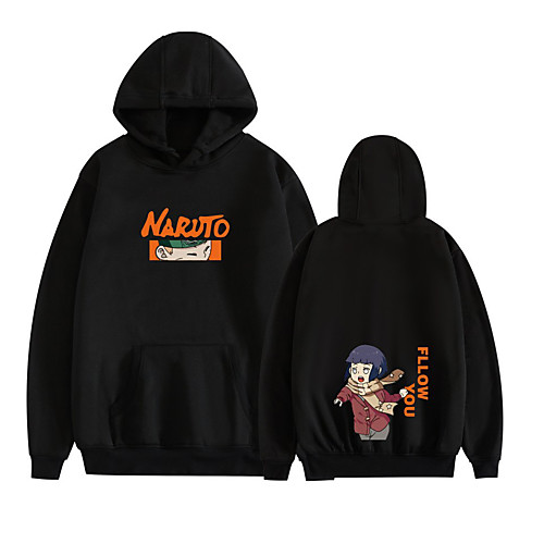 

Inspired by Naruto Naruto Uzumaki Uchiha Sasuke Cosplay Costume Hoodie Polyester / Cotton Blend Graphic Prints Printing Hoodie For Women's / Men's