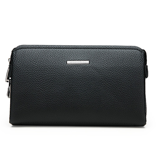 

Men's Bags Clutch Wallet Office & Career 2021 Black Brown