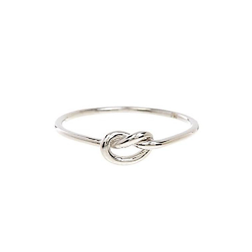 

sterling silver love knot ring (8)