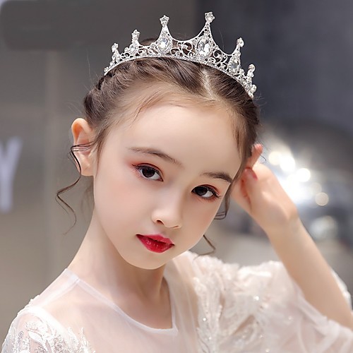 

Fashion Minimalism Rhinestone / Alloy Headpiece with Crystals 1 pc Birthday Headpiece