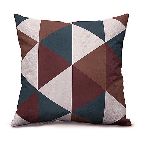 

Fashion Northern Europe Geometry Cotton Linen Pillow Case Cover Living Room Bedroom Sofa Cushion Cover Modern Sample Room Cushion Cover