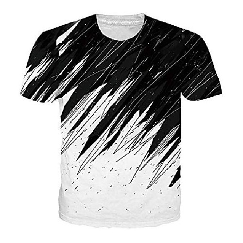 

mens t-shirts 3d pattern short sleeve short sleeve shirt sport fitness t-shirt crew neck casual graphics tees