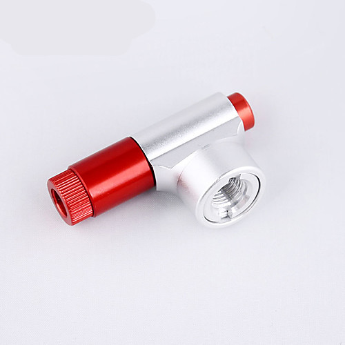 

Mini CO2 Bike Pump / Inflator Portable For Cycling Bicycle Aluminium alloy Red