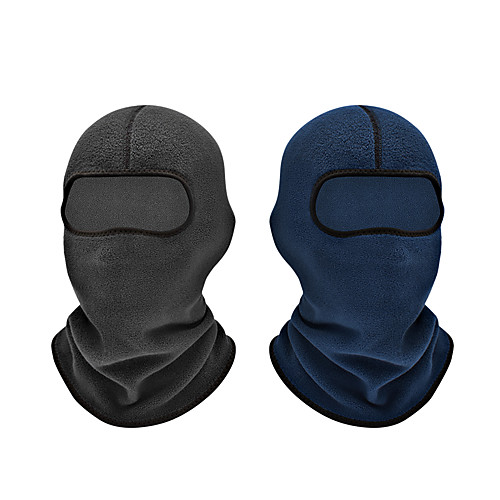 

Skull Caps Balaclava Solid Color Windproof Warm Breathability Soft Thick Bike / Cycling Blue Grey Winter for Unisex Adults' Outdoor Exercise Winter Sports Outdoor Bike / Cycling Recreational Cycling