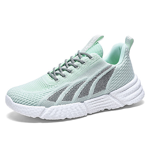 

Men's Loafers & Slip-Ons Daily Running Shoes Walking Shoes Tissage Volant Non-slipping White Black Green Fall Spring