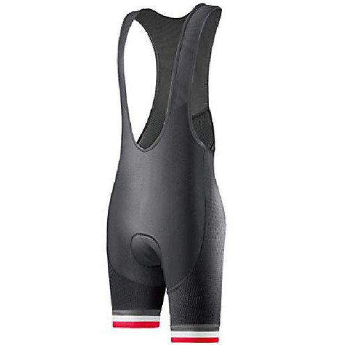 

men's pro highwaist cycling bibs padded, bike shorts with padding upf50