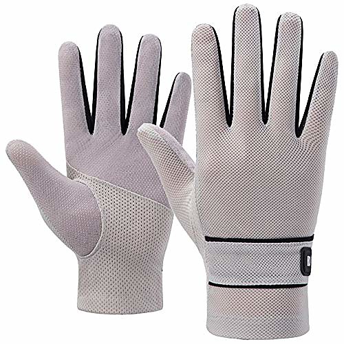 

gloves all refers to sunscreen thin breathable non-slip outdoor sports gloves upf50 touch screen (color : dark gray, size : one size-one pair)