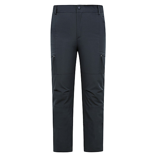 

Men's Hiking Pants Trousers Solid Color Winter Outdoor Waterproof Windproof Breathable Soft Pants / Trousers Black Grey Dark Navy Fishing Climbing Camping / Hiking / Caving XXS XS S M L
