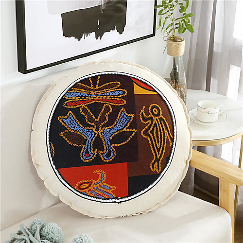 

Creativity Four Seasons Thick Chair Cushion Cotton Linen Crafts Tatami Cushion Student Dormitory Office Breathable Seat Cushion Contain Pillow Core