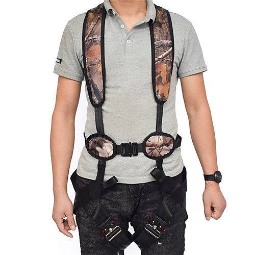 

seat belt Wear-Resistant Removable Easy dressing Protective Gear Oxford Cloth for Men's Hunting Camouflage