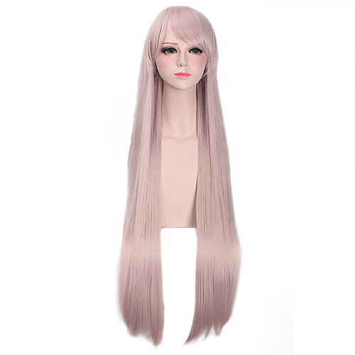 

Cosplay Costume Wig Synthetic Wig kinky Straight With Bangs Wig Very Long Pink / Grey Synthetic Hair Women's Anime Cosplay Blonde